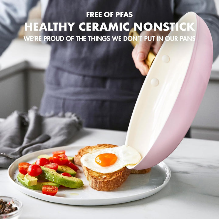 GreenPan Reserve Hartanodisierte gesunde keramische Antihaft-Bratpfannen-Set mit 20 und 26 cm Durchm