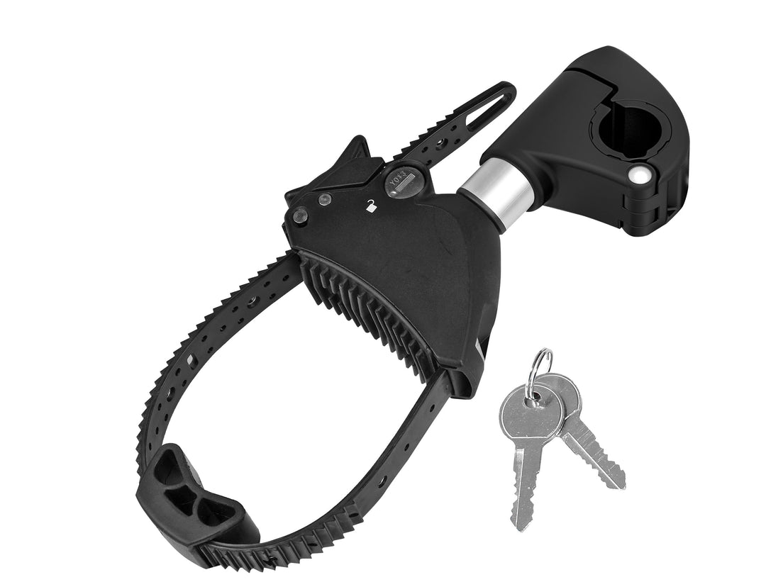 Rahmenhalter kurz Ø 25+30mm für Fahrradträger ebike – Sichere und Flexible Befestigung verstellbar