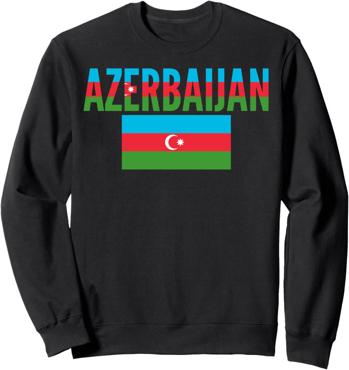 Azerbaijan Country Flag - Azerbaijani Sweatshirt