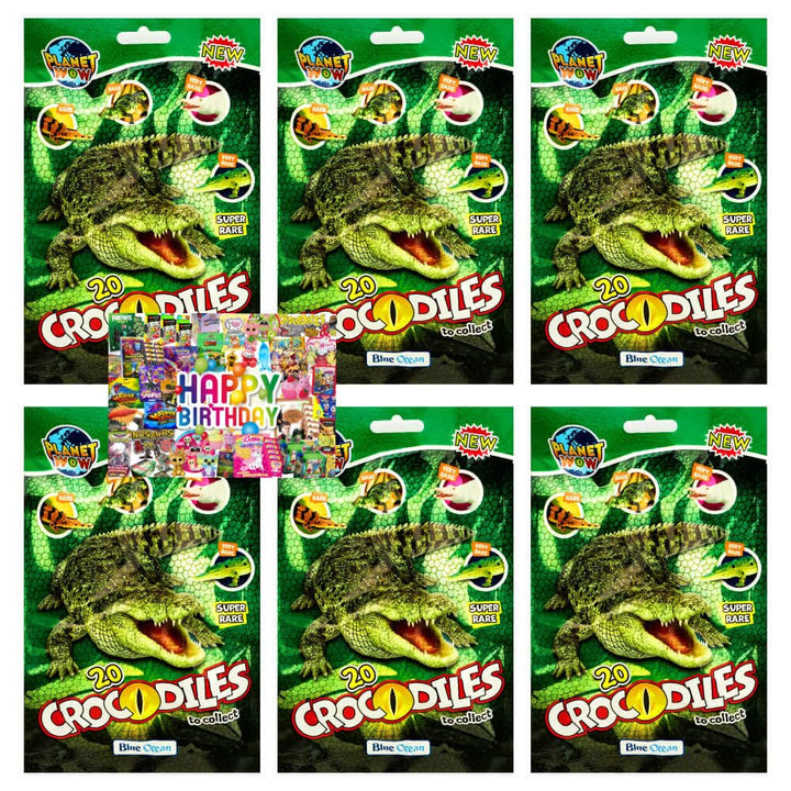 Bundle mit Blue Ocean Crocodiles Sammelfiguren 2025 - Planet Wow Krokodil Figur - Auswahl - Exklusiv