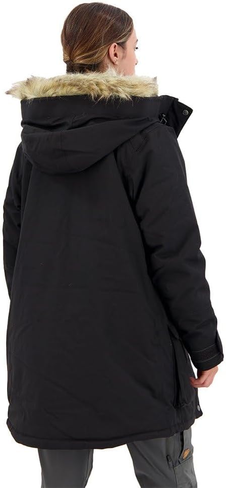 Fjällräven Damen Nuuk Parka W Jacket XS Schwarz, XS Schwarz