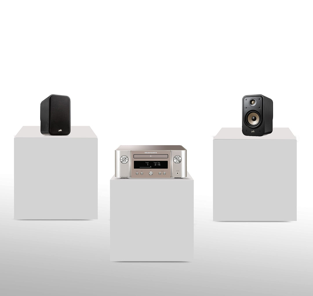 Marantz Melody X Stereosystem, HiFi Anlage mit HEOS Multiroom und Polk Signature Elite ES20 Regallau