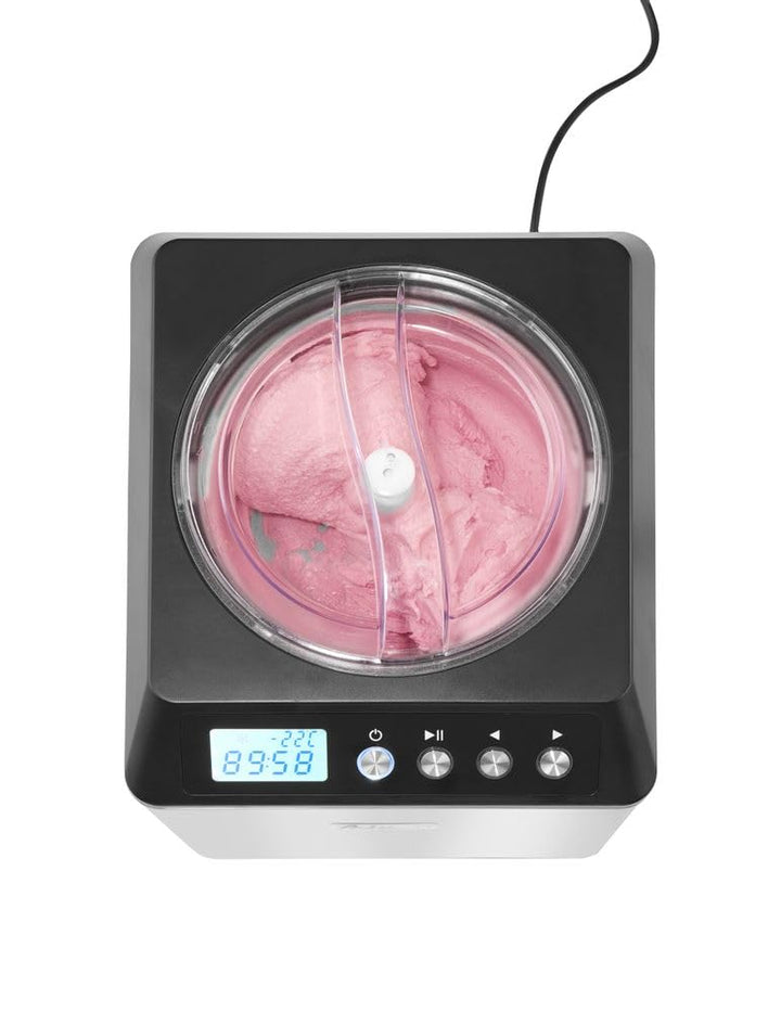 HENDI Eiscreme-Maschine, Eismaschine, Speiseeisbereiter, Eisbehälter 2L, Temperaturbereich: -10°C bi