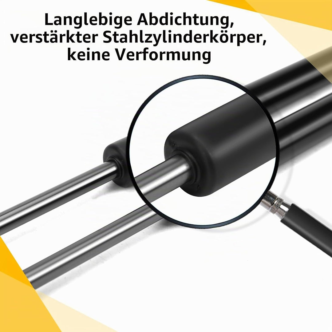 2 Stück Gasfeder Heckklappe Kompatibel mit Renault Twingo 2 2007-2014, Gasdruckfeder Heckklappendämp