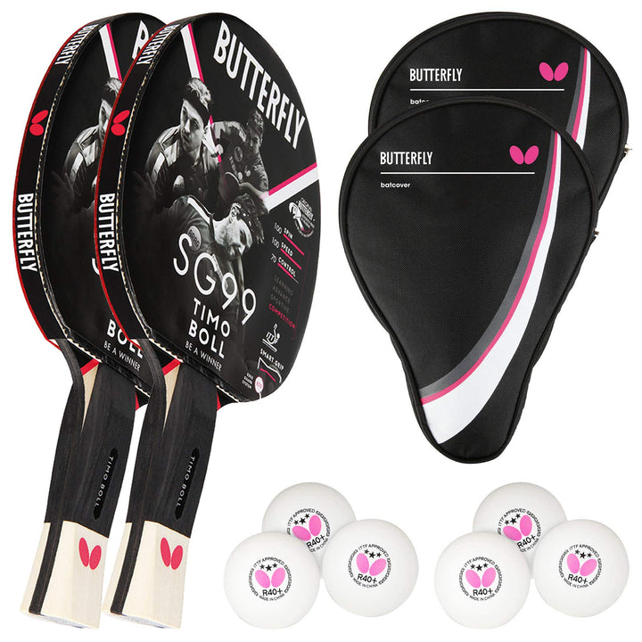 Butterfly® Timo Boll SG99 Tischtennisschläger | Tischtennis Racket Bat Profi & Wettkampf | taktisch