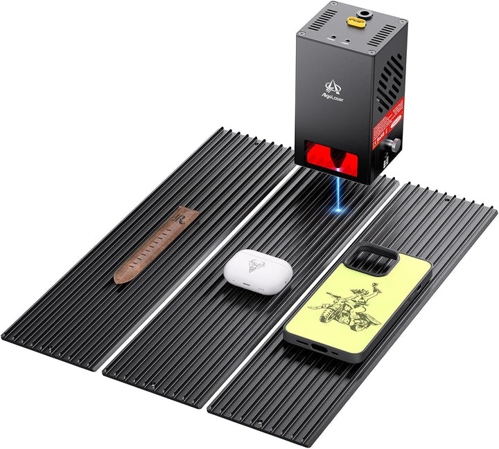 Waben-Lasertisch 400x300mm - Zusammenbaubarer Waben-Arbeitstisch für Lasergravierer/Schneider, Zubeh