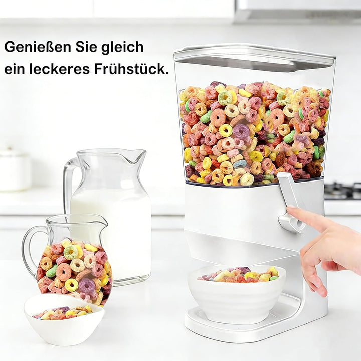 Müslispender, Lebensmittelspender 3.2 L Cereal Dispenser & Cornflakes Spender Zerkleinert Keine Cere