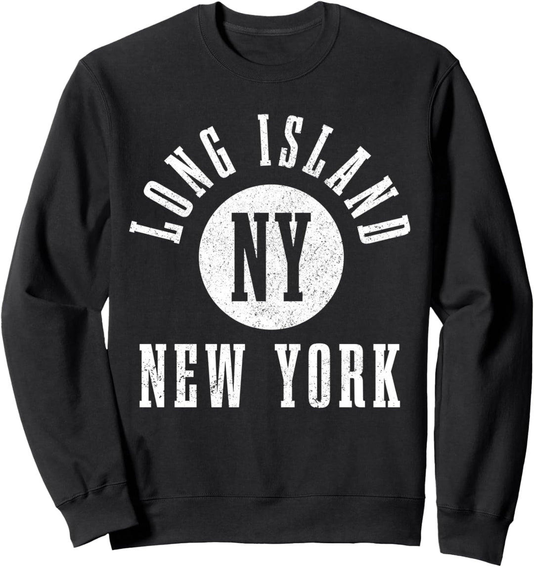 Long Island NY New York Pride Vintage Long Island Sweatshirt