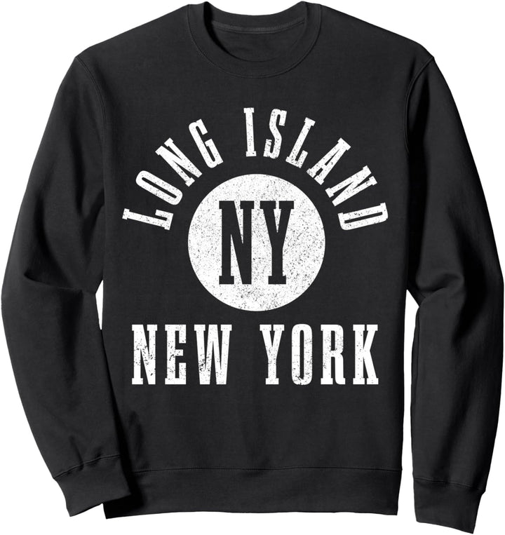Long Island NY New York Pride Vintage Long Island Sweatshirt