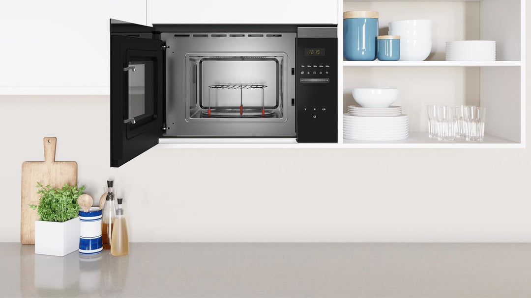 Balay 3CG4172X2 Elektronische Mikrowelle, ohne Rahmen, 38 cm, 20 l, 5 F, Aqualisis, Ap. links, 8 Rez