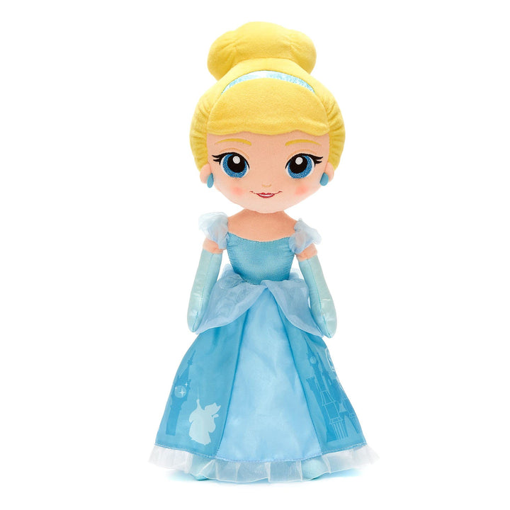 Disney Store Official, Cinderella, Kuschelpuppe, Plüsch-Prinzessin, 37 cm | Weiche Cinderella Stoffp