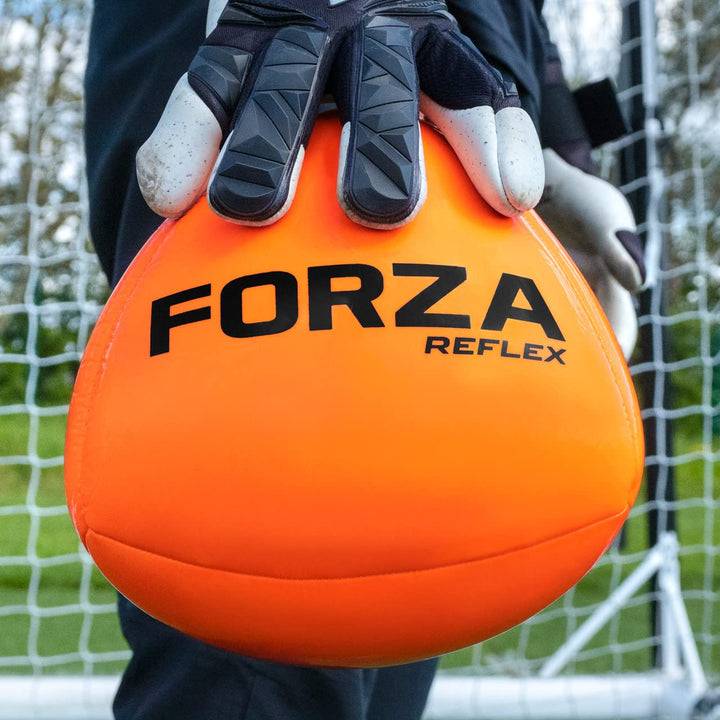FORZA Reflex Fussball für Torward [unvorhersehbarer Aufprall] - Torward Trainingsausrüstung Einzeln,