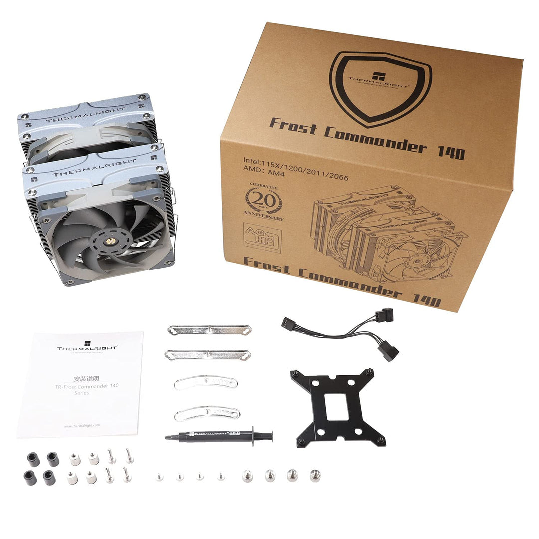 Thermalright Frost Commander 140 (silberfarben/grau) – CPU-Kühler