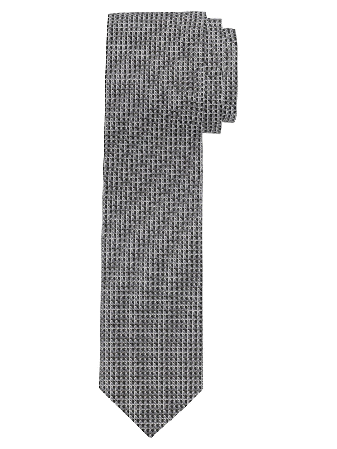 OLYMP Herren Krawatte Krawatte,Einfarbig,medium, Anthrazit 67