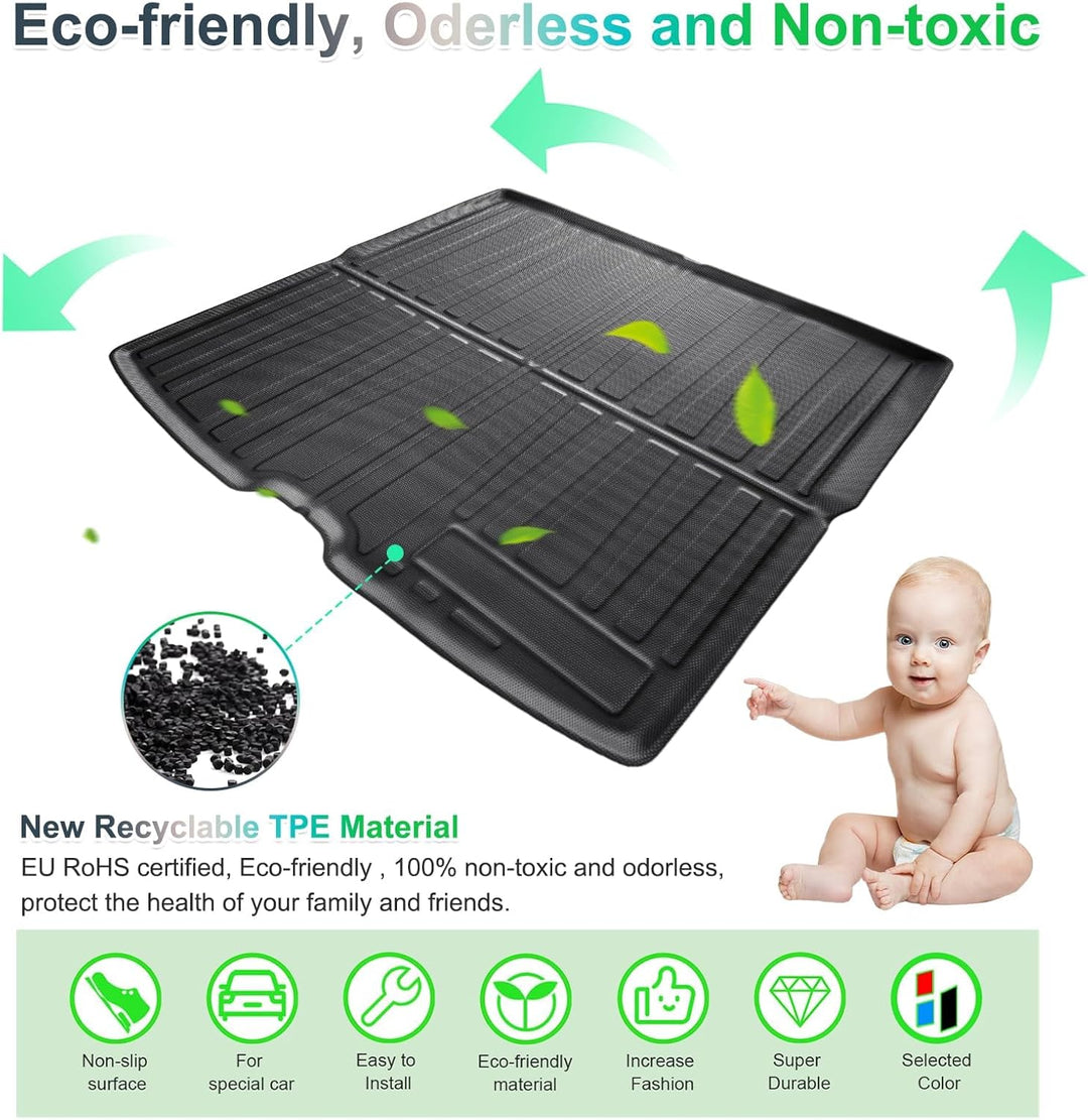 GAFAT Volvo XC40 C40 Recharge 2018-2024 2025 Kofferraummatte, Volvo XC40 2023 Kofferraumwanne Volvo