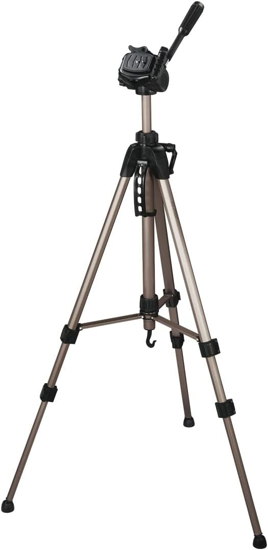Hama Kamera Stativ Star 62 (Einstiger Dreibeinstativ mit 3-Wege-Kopf, Fotostativ mit 64-160cm Höhe,