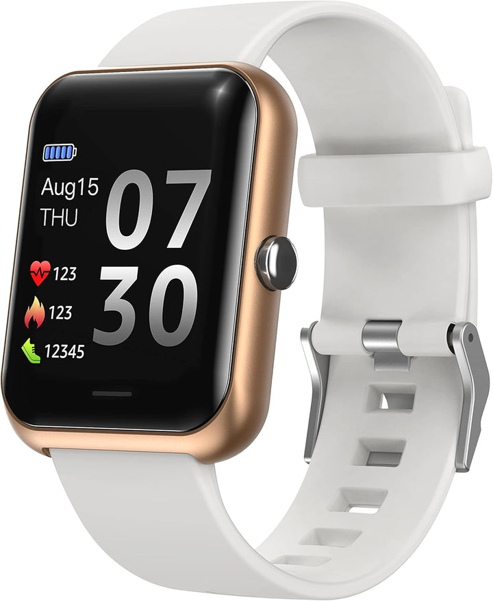 MicLee Damen Herren Smartwatch Fitness Armband Pulsuhren Fitness Tracker Wasserdicht IP68 Fitness Uh