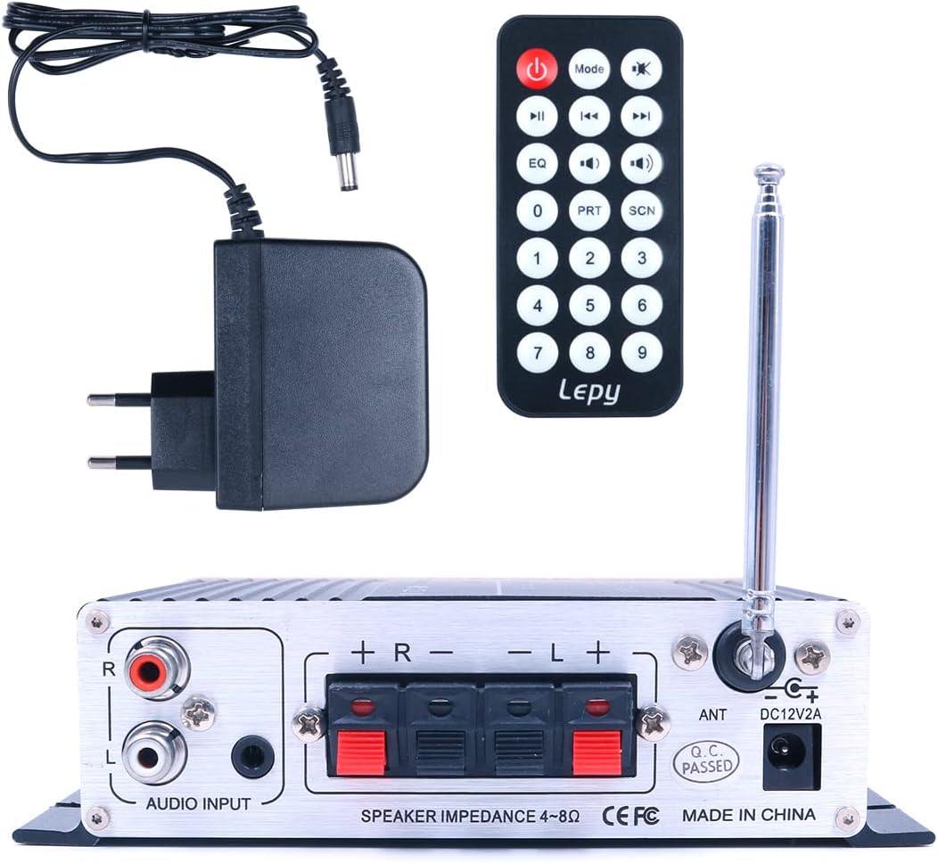 LP-V9S Lepy Digital Player Auto Power Hi-Fi Stereo Audio Verstärker DVD MP4 Lautsprecher Auto Motorr