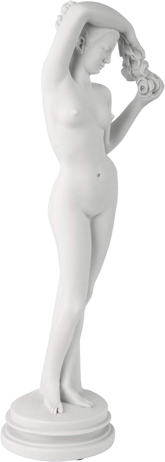 Design Toscano Verführerische Venus, Marmor-Kunstharz Statue Garten, Garten