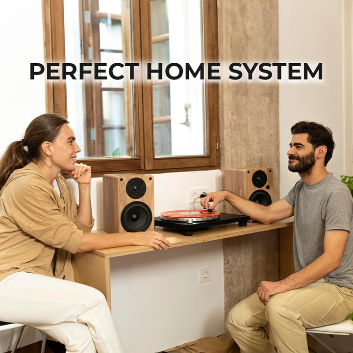VULKKANO A5 ARC Aktivlautsprecher mit 5.25" Woofer, Bluetooth 5.0, HDMI ARC, Optica, RCA, USB, mit S