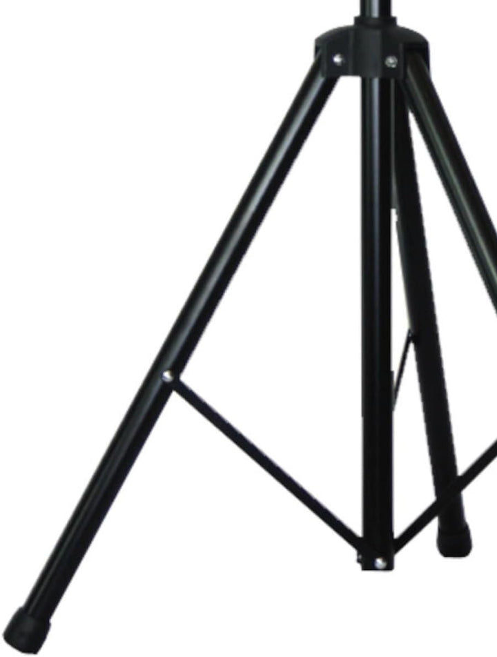 Ibiza - SS03 - Aluminium-Lautsprecherständer, max. 1,80 m und 30 kg - Inklusive Tragetasche - Schwar