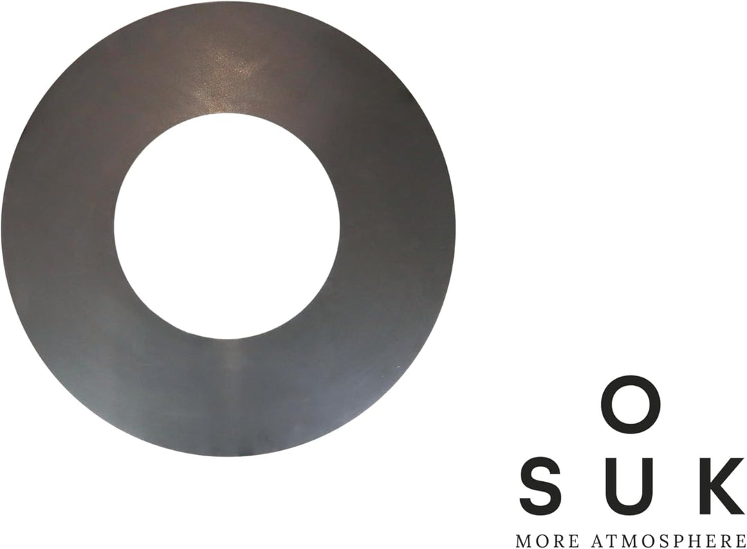 SOUK ONE Plancha Ø 80 cm Feuerring Feuerplatte Grillring für Feuerschale oder Feuertonne - Grillplat