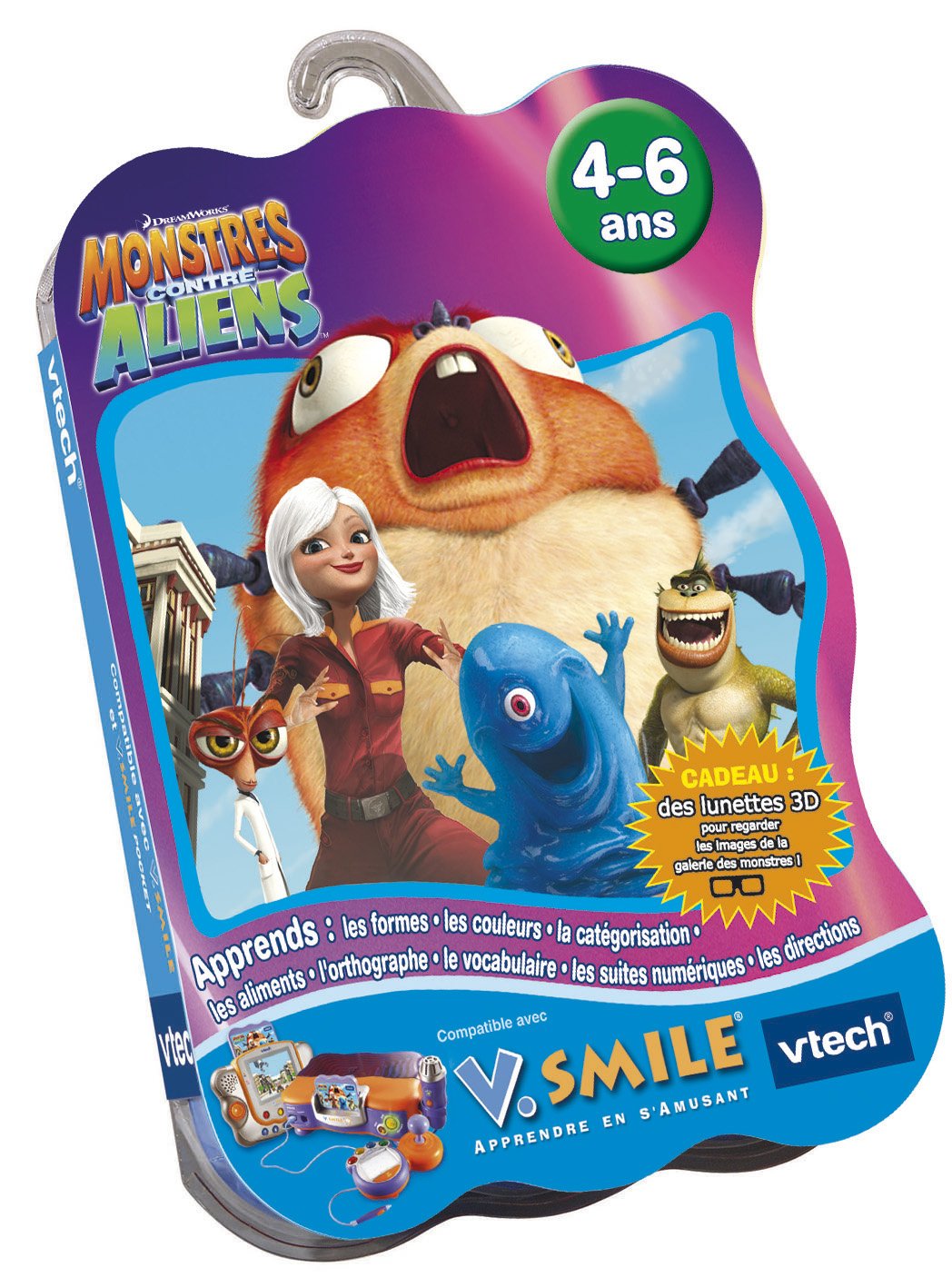 VTech - V.Smile Monster gegen Aliens – 90165
