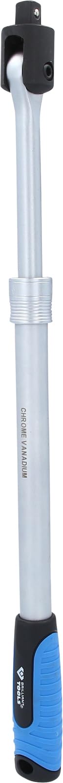 BRILLIANT TOOLS BT022401 1/2" Teleskop-Gelenkgriff (450-605 mm) [Powered by KS Tools]