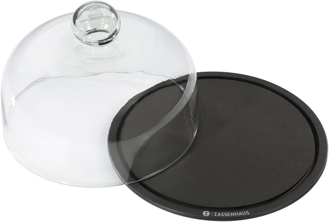 Zassenhaus Comfort Plus Käseglocke mit Glasdeckel Ø 23 cm