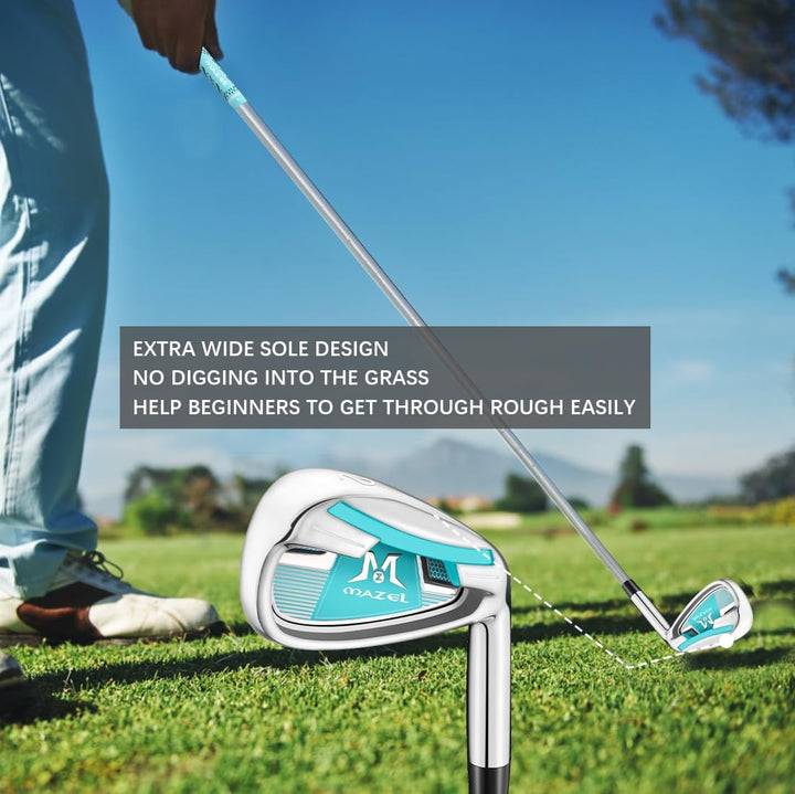 MAZEL WM-X2 Golf Eisen Single1,2,3,4,5,6,7,8,9, P,S, Edelstahl Golf Club Eisen für Männer Rechtshänd