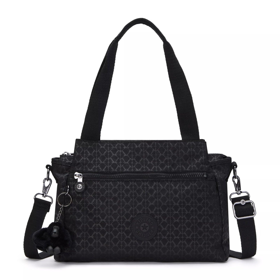 Kipling Elysia bedruckte Umhängetasche Signature Emb, Signature Emb