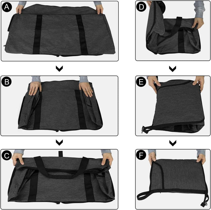 NEWHEY Reisetasche Gross 40L 65L 80L 100L 120L Faltbare Reisetaschen Leichte Sporttasche für männer