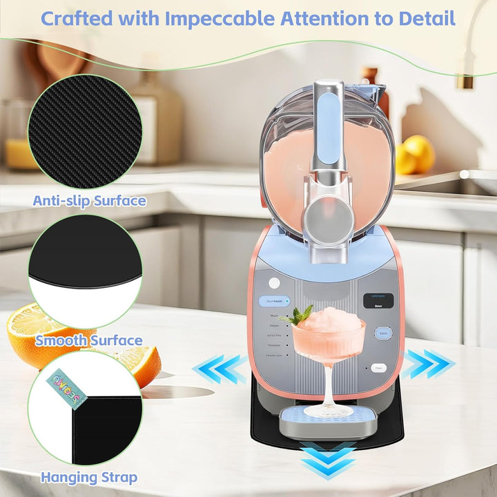 Gleitpad für Ninja Slushie Max FS605EU, beidseitige Design, Gleitunterlage mit Aufhängeschlaufe, lei