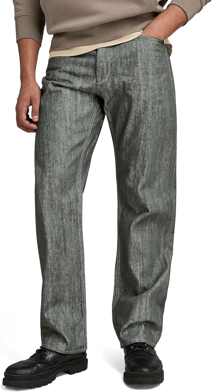 G-Star RAW Herren Jeans Dakota Regular Straight Jeans 30W / 34L Blau (Raw Denim D23691-d479-001), 30