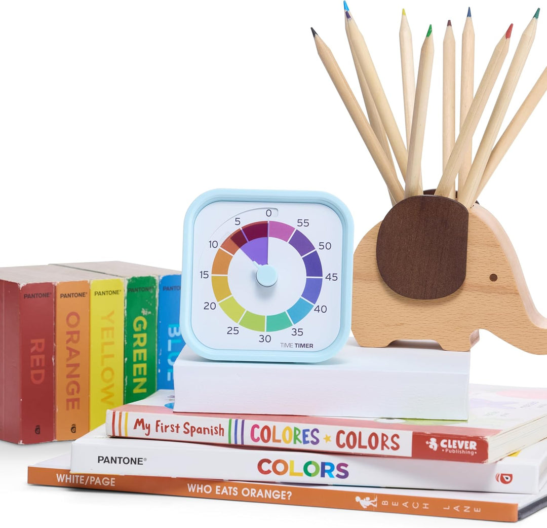 Time Timer MOD – Home Edition – Regenbogenrad – individuelle Grösse, visueller Countdown-Timer mit 5