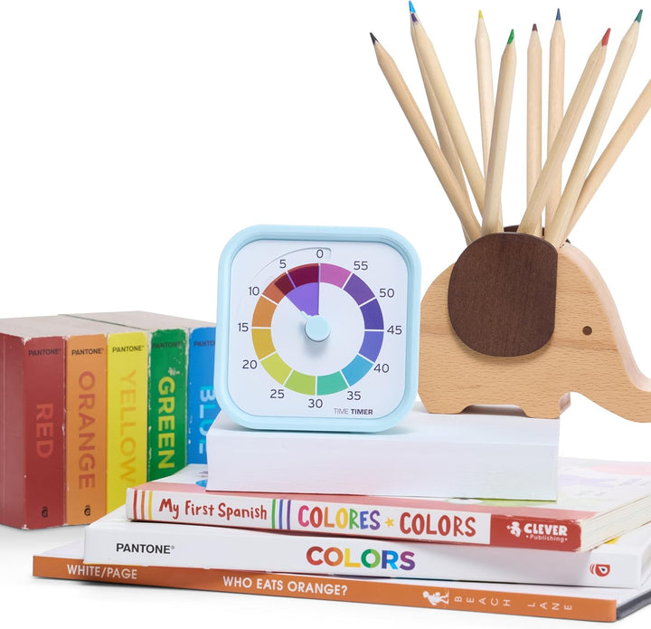 Time Timer MOD – Home Edition – Regenbogenrad – individuelle Grösse, visueller Countdown-Timer mit 5