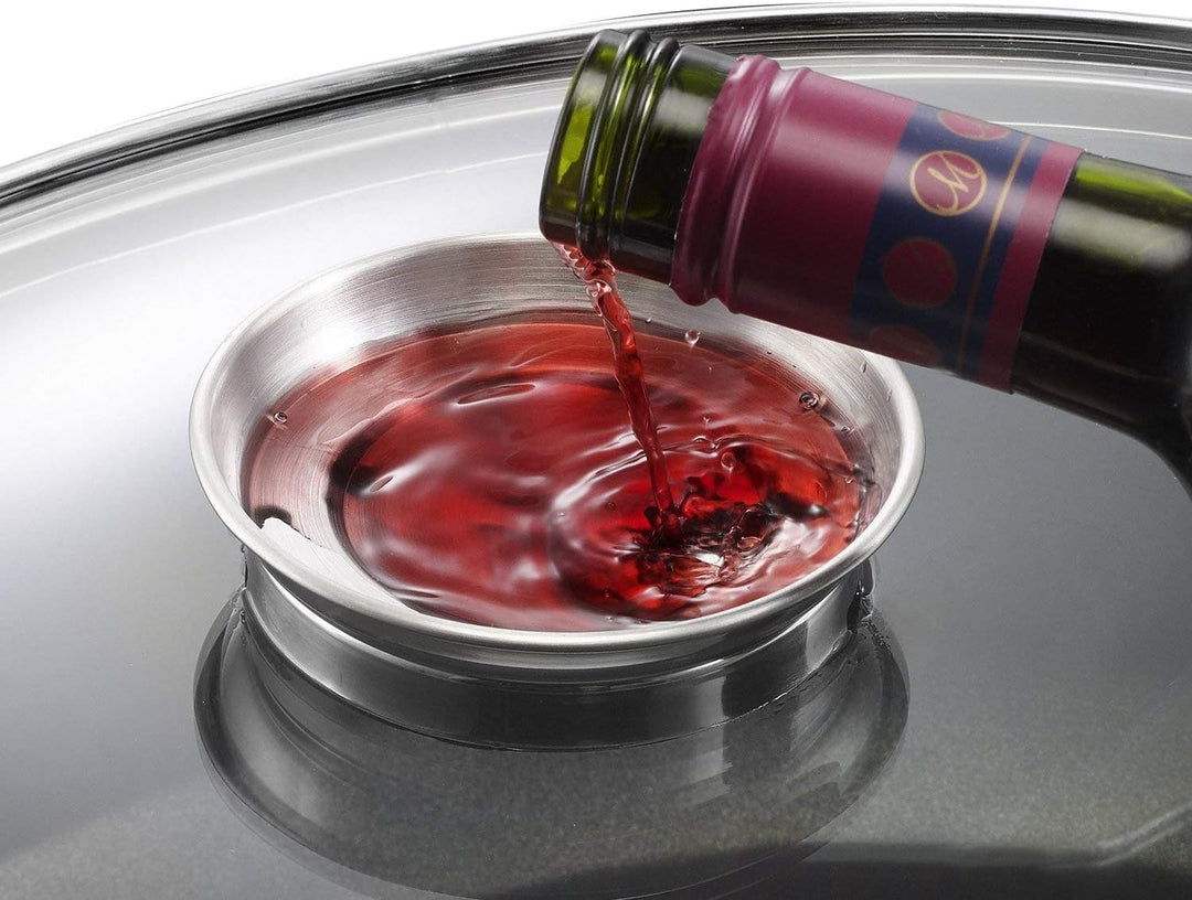 Kopf Bräter Santorin Aluguss 35 x 28 cm 5 Liter inkl. Glasdeckel, 5 Liter