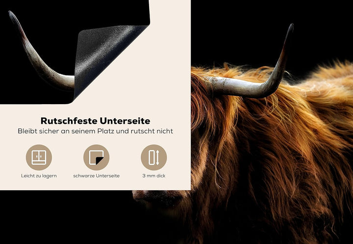 KitchenYeah© Herdabdeckplatte Einteilig Herdabdeckung Abdeckplatte für Ceranfeld Abdeckung Induktion