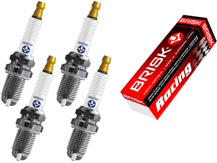 BRISK Premium Racing EOR15LGS 3143 Zündkerzen, 4 Stück, 4 Stück