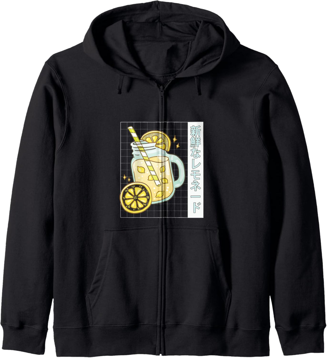 Limonade Otaku Anime ästhetische Kawaii Fall Kapuzenjacke