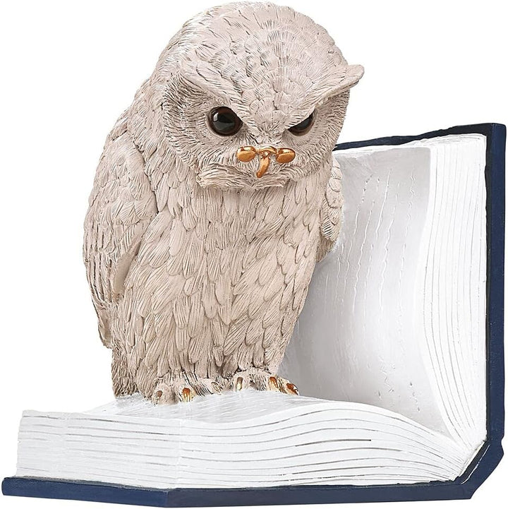 moses. Buchstütze B-Uhu-ch - Deko Objekt für das Bücherregal, 3D Eule als Stopper für die Lieblingsb