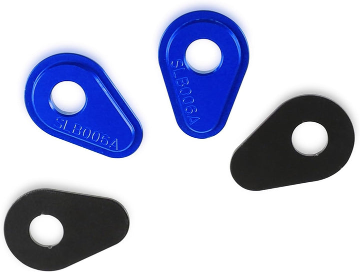 YIEBA 4 Stück Blinkeradapter Abstandshalter Lichtindikatoren Vorne oder Hinten Motorradzubehör für M