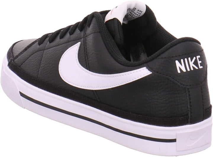 Nike Herren Court LegacySneaker 42.5 EU Black White Gum Light Brown, 42.5 EU Black White Gum Light B