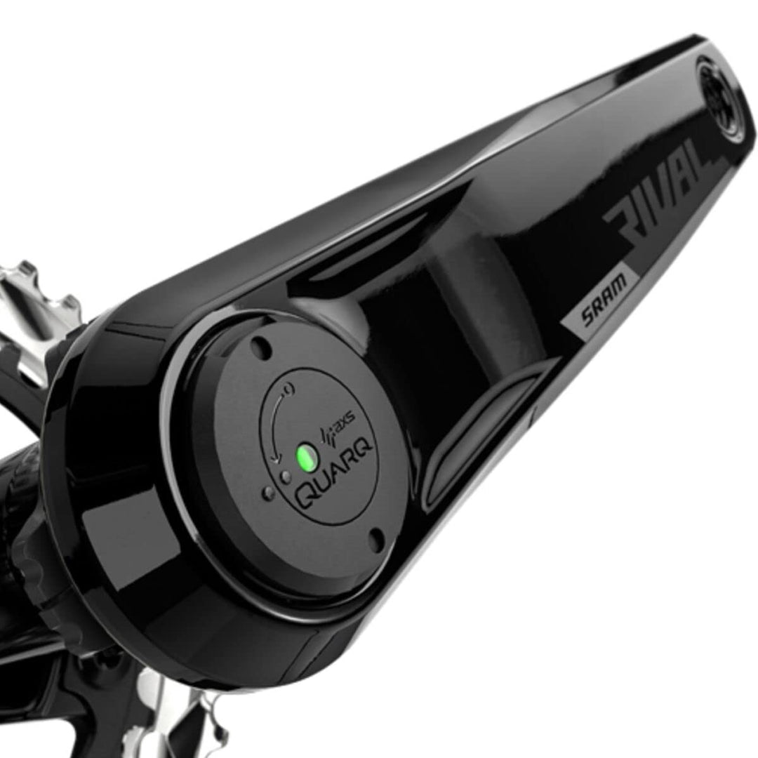 Sram Unisex – Erwachsene Rival Kurbelgarnitur, Schwarz Aluminium, 46-33