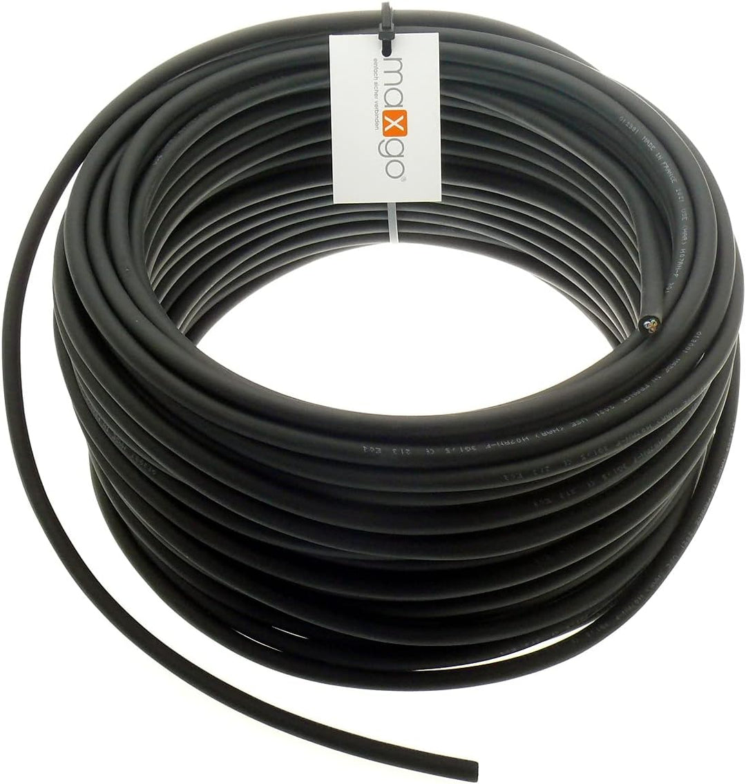 H07RN-F Gummileitung 3x1,5 mm² 3g1,5 Gummischlauchleitung Kabel Leitung Aussenbereich 50m 3x1,5; 50m
