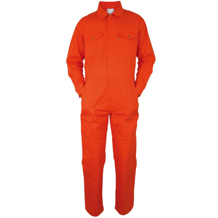 Carson Classic Workwear Arbeitsoverall aus reiner Baumwolle, 1 Stück, 48, orange, KTH735.OR 48 Orang