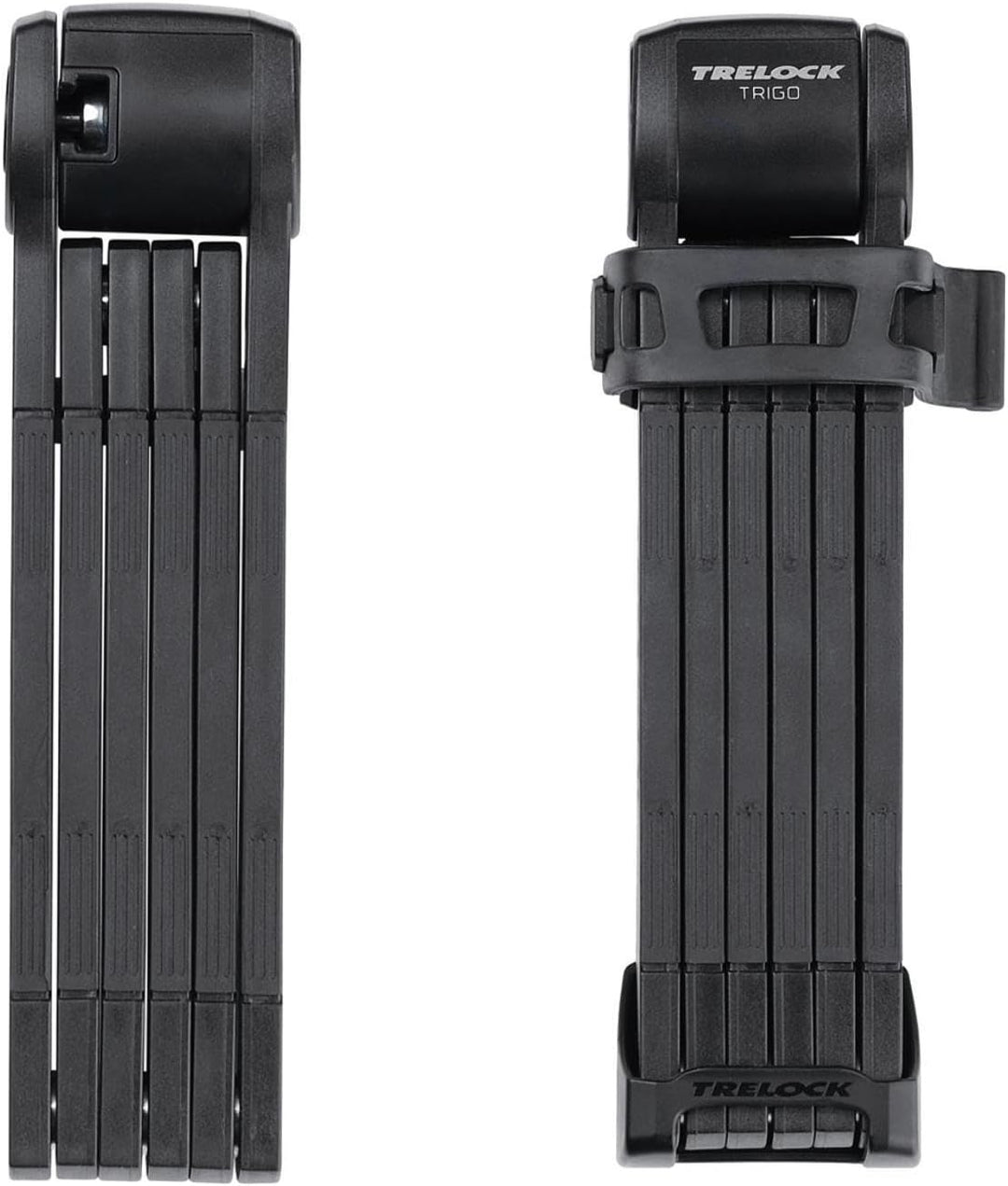 Trelock FS 380 Trigo L Faltschloss 100 cm schwarz mit Halter X-Move inkl. Fahrradklingel