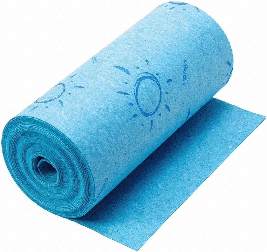 Vileda 235446 - Rolle Wischtücher SECAPLUS 10m, blau