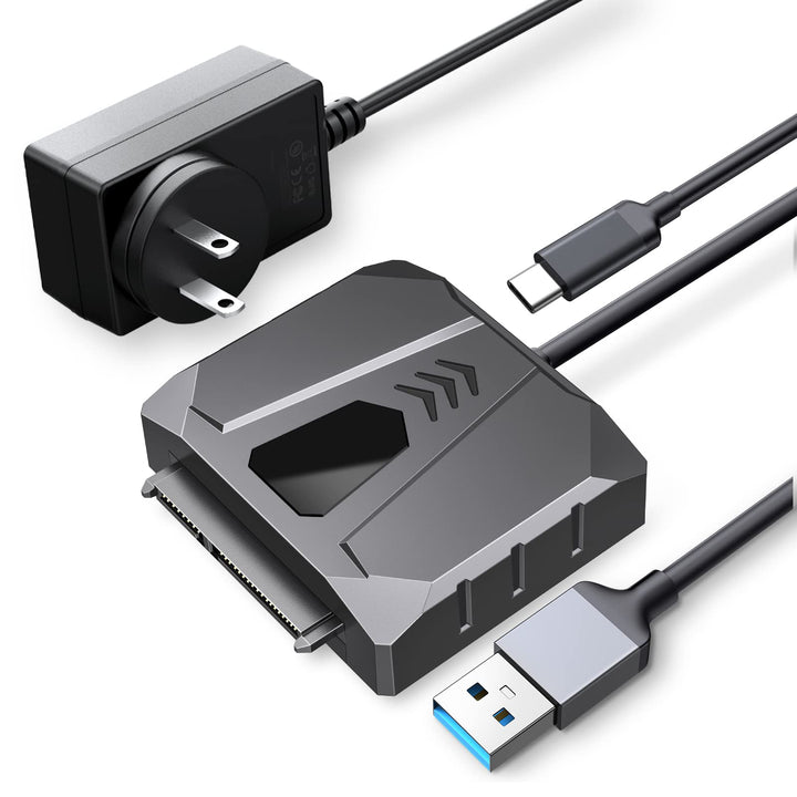 ORICO SATA Kabel Adapter,USB 3.0 zu SATA III Kabel für 3,5 Zoll HDD/SSD Festplatten,Unterstützt UASP