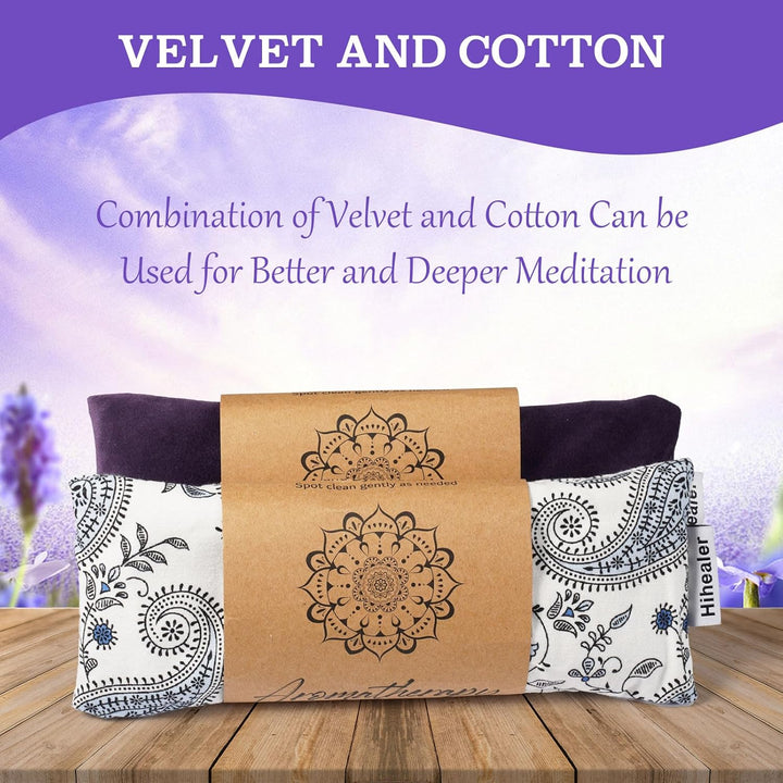 Hihealer 2er / 4er-Pack Augenmaske Gewichts-Augenmaske mit Lavendel-Aromatherapie für Schlaf, Yoga,